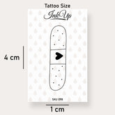 Herz Pflaster Tattoo